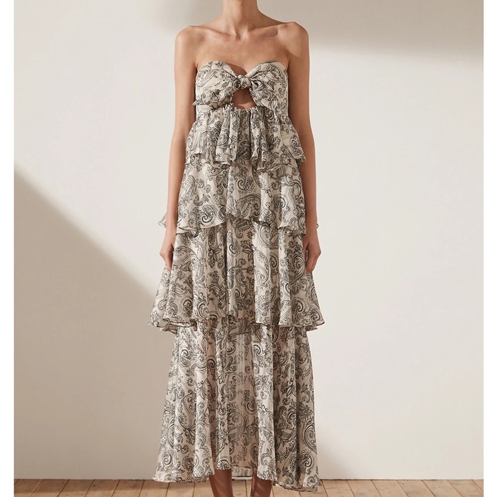 SHONA JOY Marea tiered maxi!